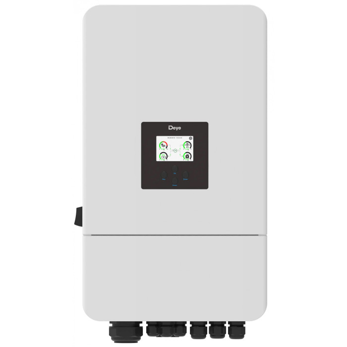 Инвертор гибридный DEYE SUN-12K-SG05LP3-EU-SM2 купить в Киеве, Харькове, Днепре, Запорожье. Одессе, Львове магазин TOP TV