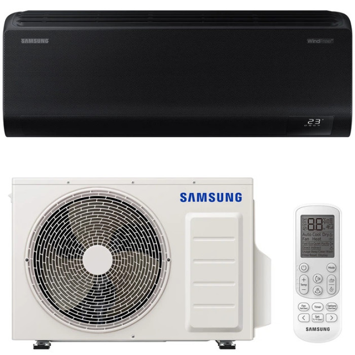 Кондиционер SAMSUNG AR09BXFAMWKNUA Black купить в Киеве, Харькове, Днепре, Запорожье. Одессе, Львове магазин TOP TV