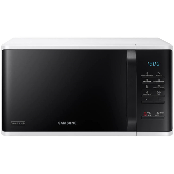 Мікрохвильова піч SAMSUNG MS23K3513AW купити у Київі, Харкові, Дніпрі, Одесі, Запоріжжі, Львові магазин TopTv