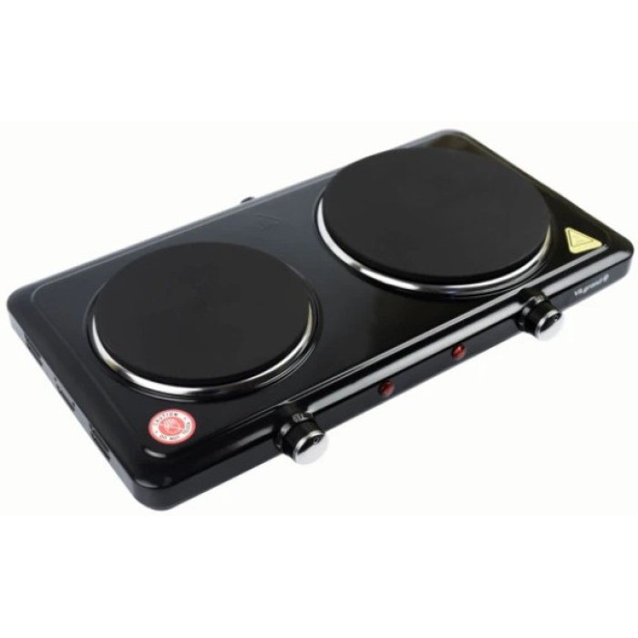 Плита настольная VILGRAND VHP 182F Black купить в Киеве, Харькове, Днепре, Запорожье. Одессе, Львове магазин TOP TV