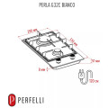 Варочная поверхность PERFELLI PERLA G32C NERO купить в Киеве, Харькове, Днепре, Запорожье. Одессе, Львове магазин TOP TV