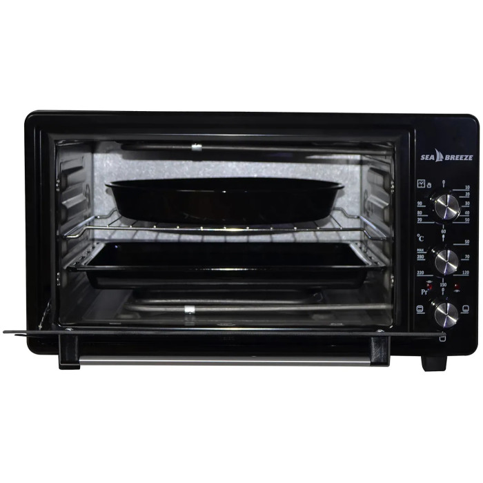Електропіч SeaBreeze SB-0704 купити у Київі, Харкові, Дніпрі, Одесі, Запоріжжі, Львові магазин TopTv