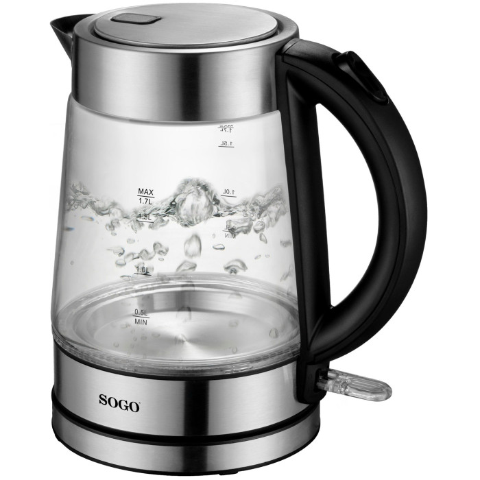 Електрочайник SOGO SS-5797 купити у Київі, Харкові, Дніпрі, Одесі, Запоріжжі, Львові магазин TopTv