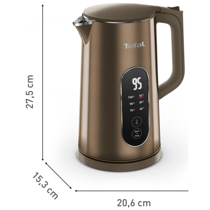 Електрочайник TEFAL KI871FE0 купити у Київі, Харкові, Дніпрі, Одесі, Запоріжжі, Львові магазин TopTv