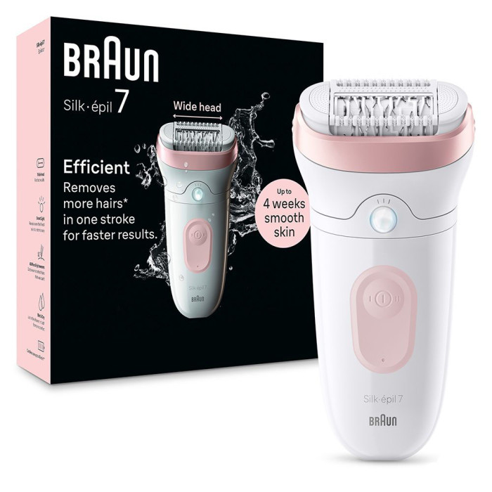 Епілятор BRAUN Silk-еpil 7 SE 7-000 купити у Київі, Харкові, Дніпрі, Одесі, Запоріжжі, Львові магазин TopTv