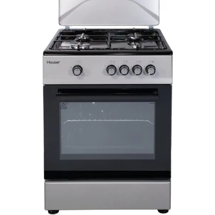 Плита кухонная HOUSER FSG6201S купить в Киеве, Харькове, Днепре, Запорожье. Одессе, Львове магазин TOP TV