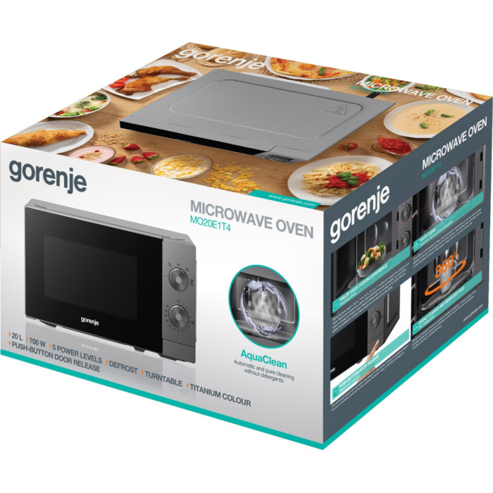 Мікрохвильова піч GORENJE MO20E1T4 купити у Київі, Харкові, Дніпрі, Одесі, Запоріжжі, Львові магазин TopTv