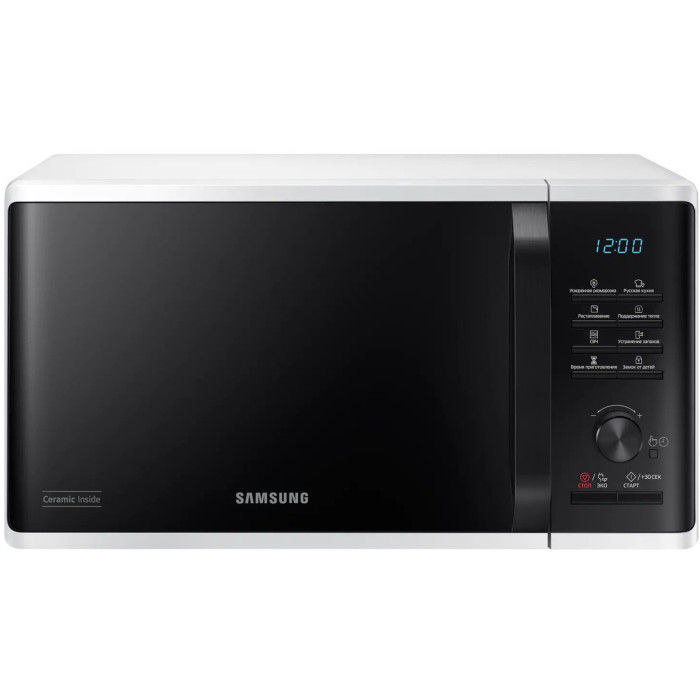 Мікрохвильова піч SAMSUNG MS23K3515AW купити у Київі, Харкові, Дніпрі, Одесі, Запоріжжі, Львові магазин TopTv
