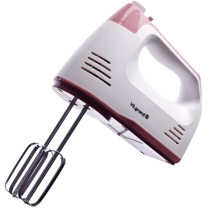Міксер VILGRAND VHM4003 pale pink купити у Київі, Харкові, Дніпрі, Одесі, Запоріжжі, Львові магазин TopTv