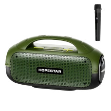 Портативная колонка HOPESTAR A50 Karaoke Green