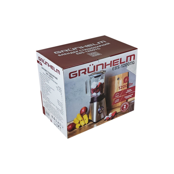 Блендер GRUNHELM EBS-1200TG купити у Київі, Харкові, Дніпрі, Одесі, Запоріжжі, Львові магазин TopTv