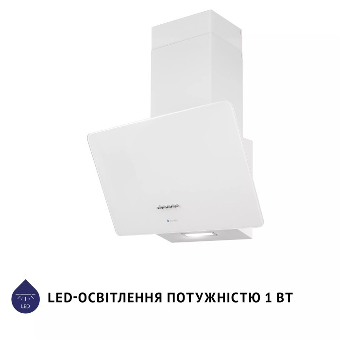 Витяжка MINOLA HDN 5224 WH 700 LED купити у Київі, Харкові, Дніпрі, Одесі, Запоріжжі, Львові магазин TopTv