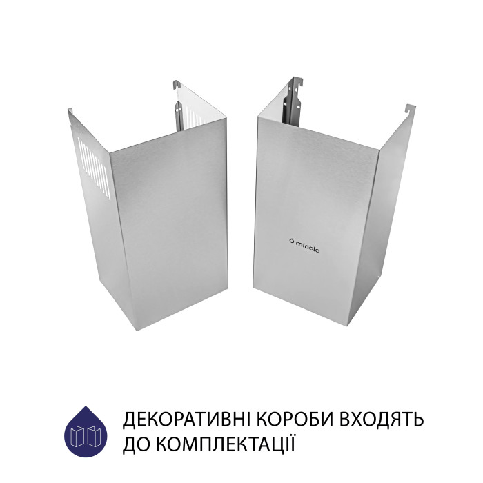 Витяжка MINOLA HK 5614 I 1000 LED купити у Київі, Харкові, Дніпрі, Одесі, Запоріжжі, Львові магазин TopTv