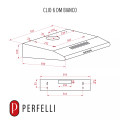Витяжка PERFELLI CLIO 6 DM BIANCO купити у Київі, Харкові, Дніпрі, Одесі, Запоріжжі, Львові магазин TopTv