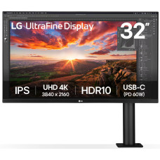Монитор LG UltraFine Display ergo 32UN880K-B