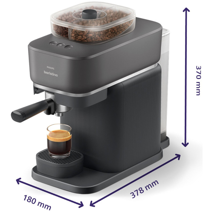 Кавоварка PHILIPS Baristina BAR320/60 купити у Київі, Харкові, Дніпрі, Одесі, Запоріжжі, Львові магазин TopTv