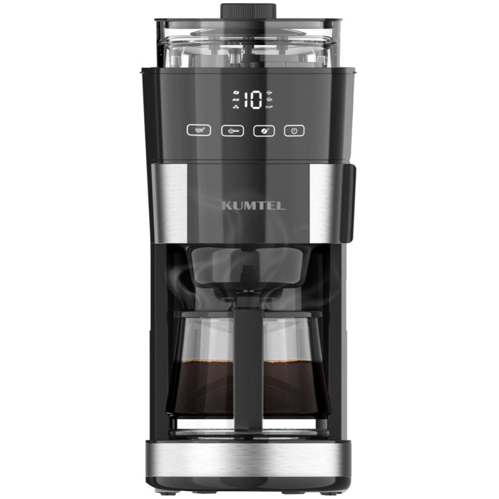 Кофеварка KUMTEL HFCM-02 black