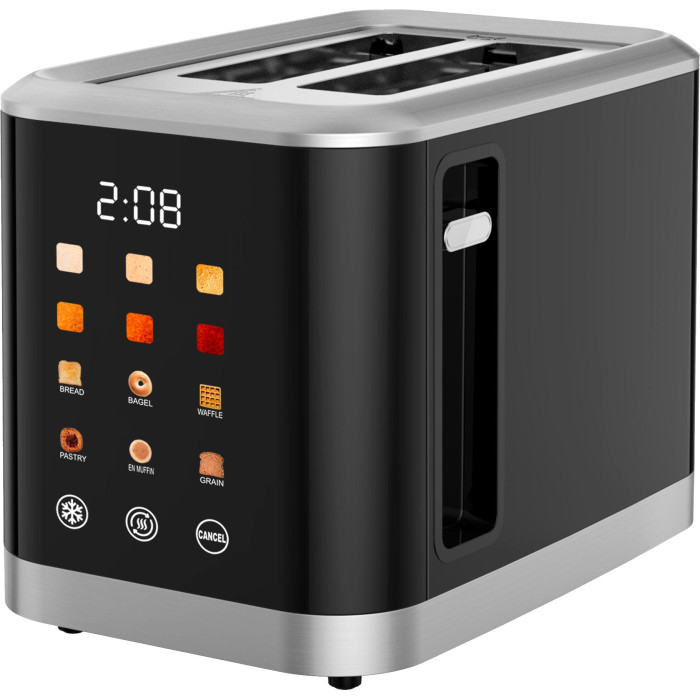 Тостер KUMTEL HTS-03 INOX black