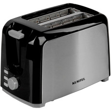 Тостер KUMTEL HTS-02 black STAINLES STEEL