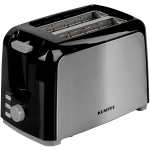 Тостер KUMTEL HTS-02 black STAINLES STEEL