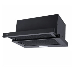 Витяжка VENTOLUX GARDA 60 BK (1100) LED 2S