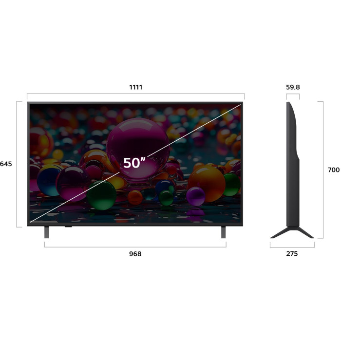 Телевізор LG 50UA7500 купити у Київі, Харкові, Дніпрі, Одесі, Запоріжжі, Львові магазин TopTv