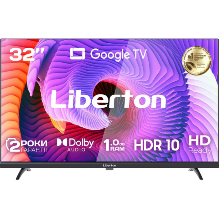 Телевизор LIBERTON LTV-32H06GT купить в Киеве, Харькове, Днепре, Запорожье. Одессе, Львове магазин TOP TV