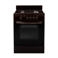 Плита газовая GRETA 600-12AA коричневая